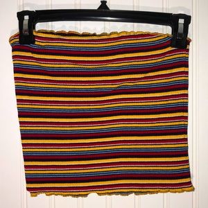 Striped Tube Top